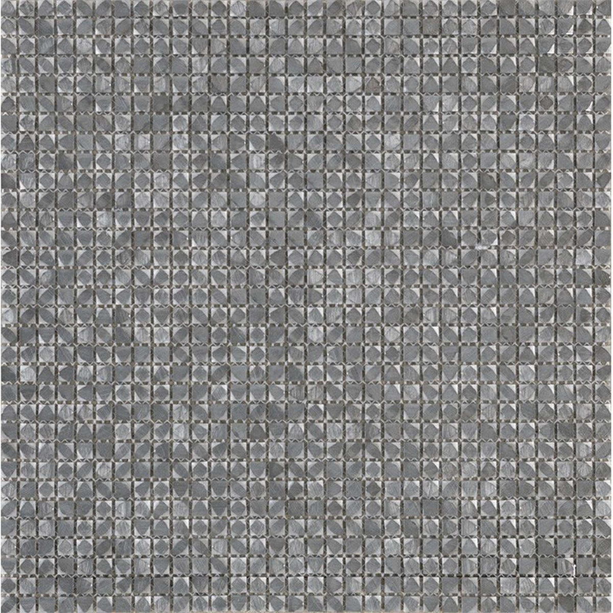 PŁYTKA MOZAIKA METALOWA GRAVITY ALUMINIUM CUBIC METAL 30.5 x 30.5 CM OD L'ANTIC
