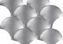 PŁYTKA MOZAIKA METALOWA GRAVITY ALUMINIUM SHELL METAL 26.4 x 24.4 CM OD L'ANTIC