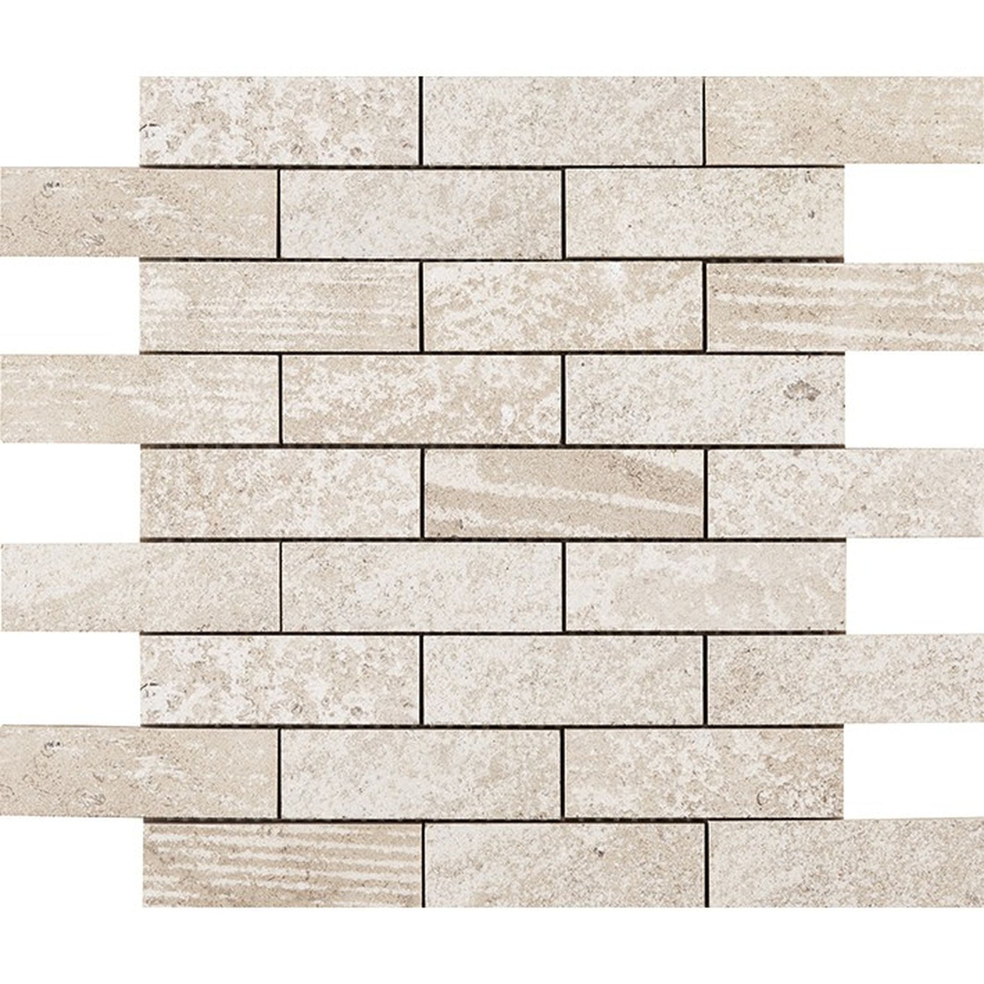 PŁYTKA MOZAIKA KAMIENNA WORLD AMSTERDAM BRICK BEIGE 29.1 x 29.4 CM OD L'ANTIC