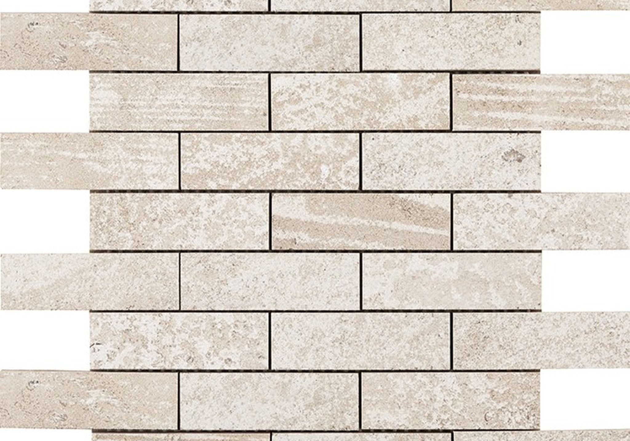 PŁYTKA MOZAIKA KAMIENNA WORLD AMSTERDAM BRICK BEIGE 29.1 x 29.4 CM OD L'ANTIC