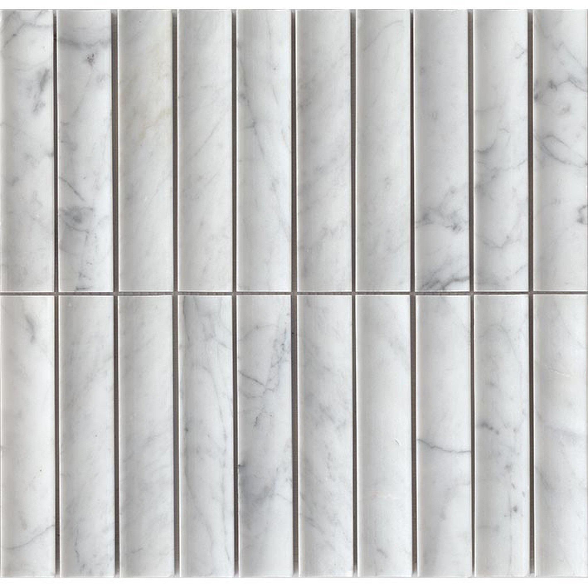 PŁYTKA MOZAIKA KAMIENNA CRETA WHITE 31.8 x 30.6 CM OD L'ANTIC