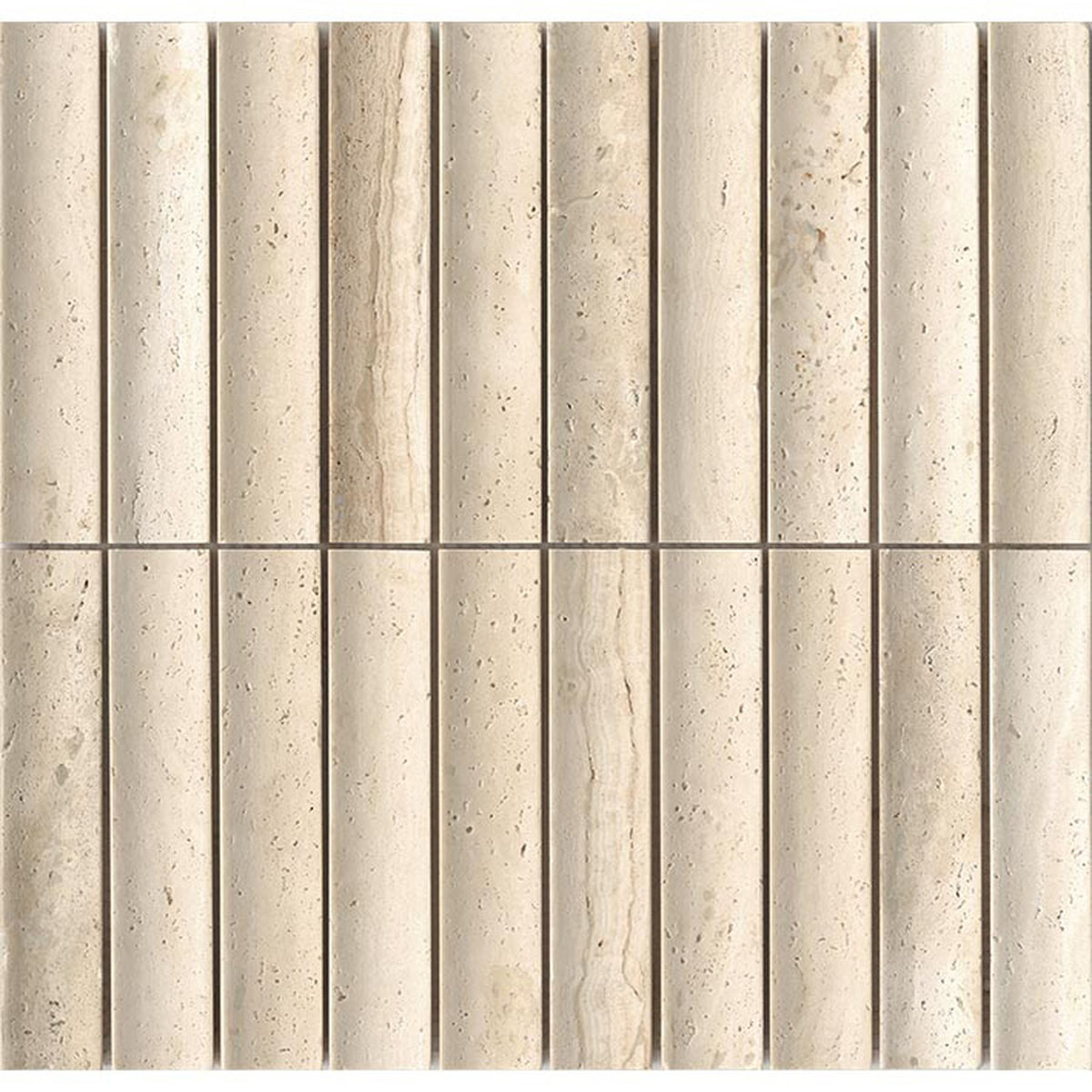 PŁYTKA MOZAIKA KAMIENNA CRETA CREAM 31.8 x 30.6 CM OD L'ANTIC
