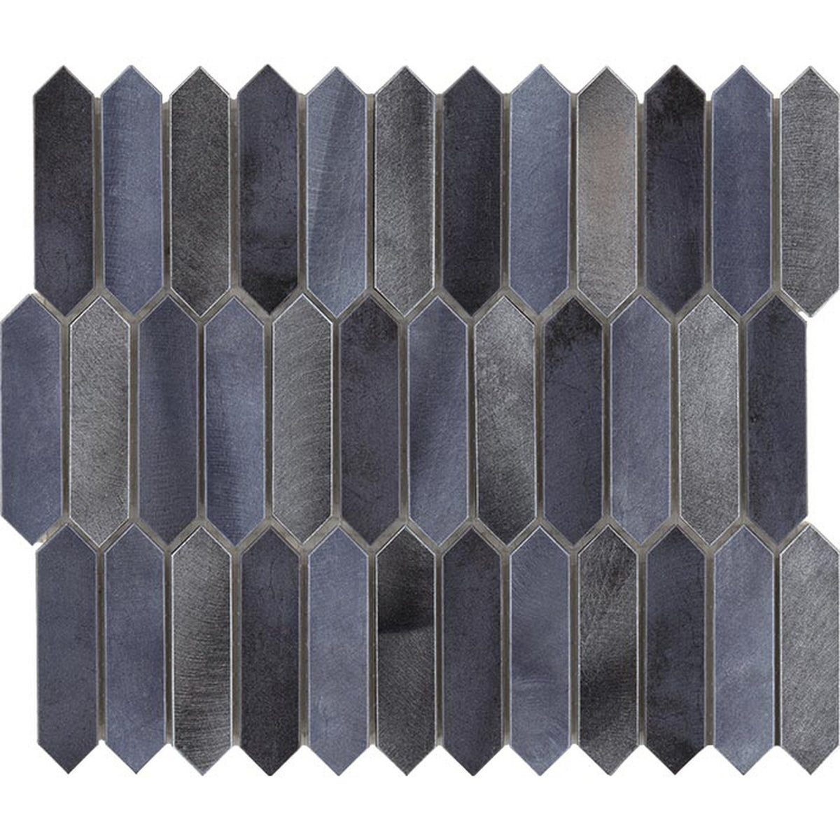 PŁYTKA MOZAIKA METALOWA ODYSSEY SAPPHIRE 25.2 x 29.9 CM OD L'ANTIC