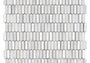 PŁYTKA MOZAIKA MIESZANA SAVOYA WHITE 32.2 x 29.7 CM OD L'ANTIC
