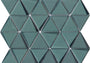 PŁYTKA MOZAIKA SZKLANA EFFECT TRIANGLE EMERALD 26 x 31 CM OD L'ANTIC