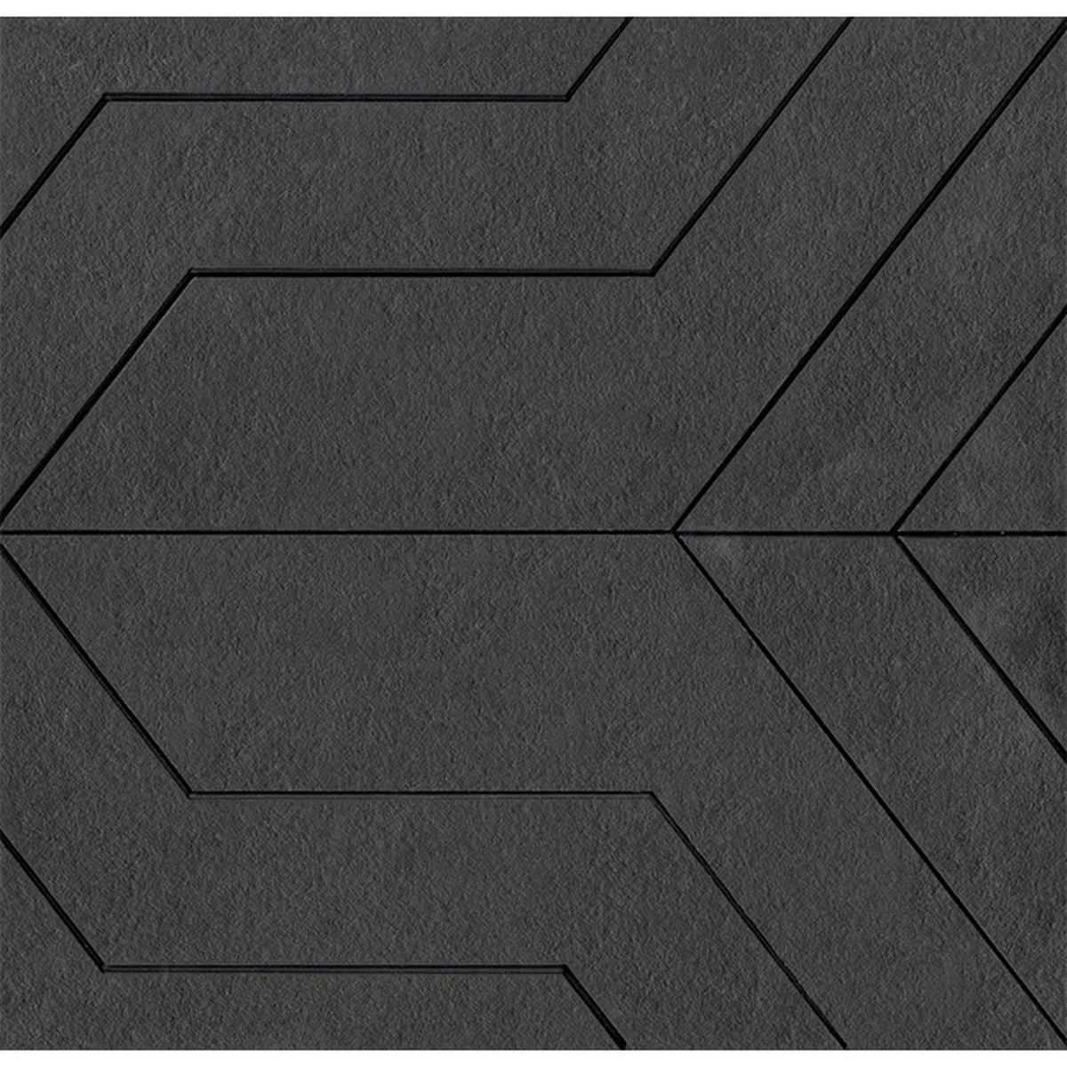 PŁYTKA MOZAIKA KAMIENNA FOCUS BLACK 28 x 29 CM OD L'ANTIC
