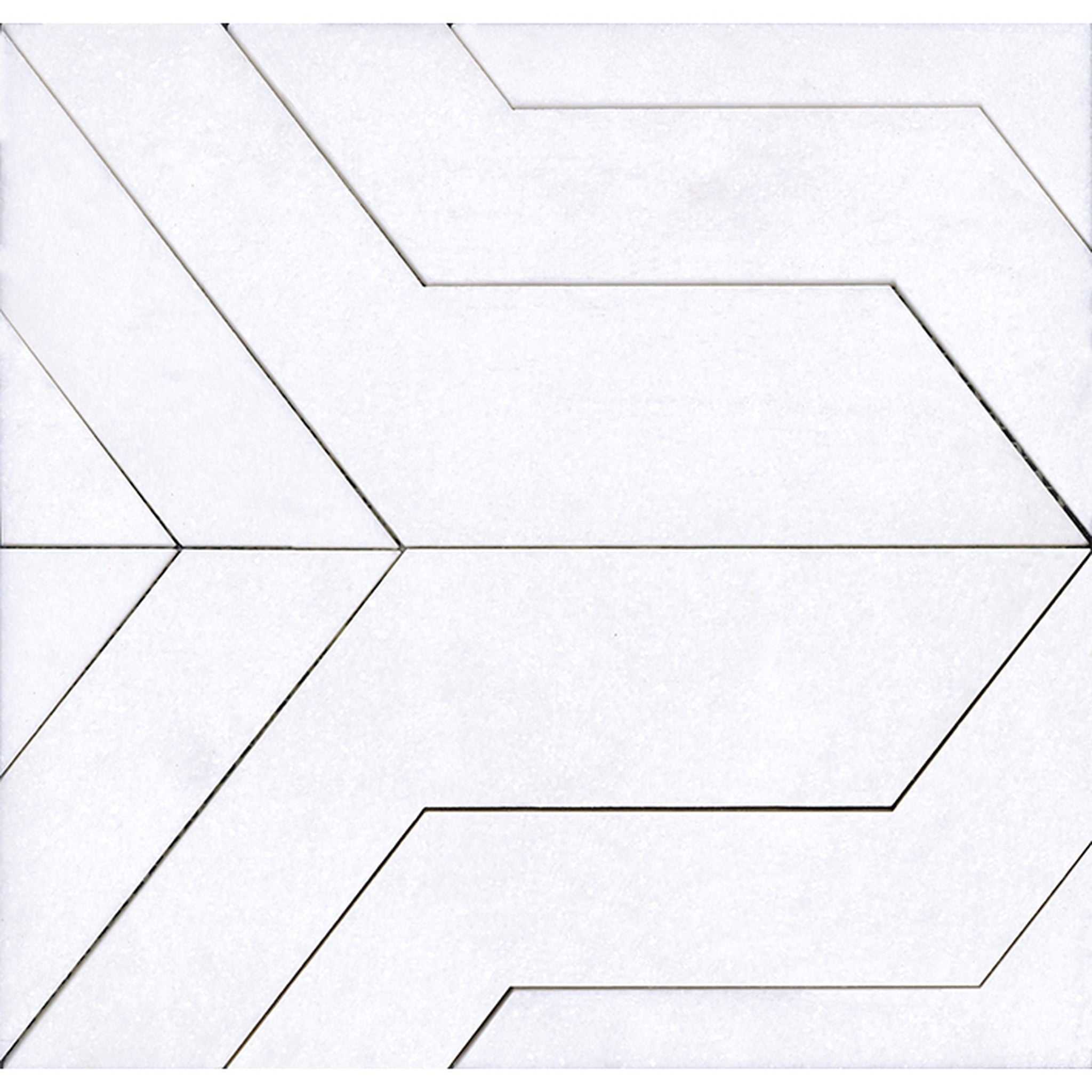 PŁYTKA MOZAIKA KAMIENNA FOCUS WHITE 28 x 29 CM OD L'ANTIC