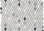 PŁYTKA MOZAIKA KAMIENNA GEM GREYS 30.8 x 28.9 CM OD L'ANTIC