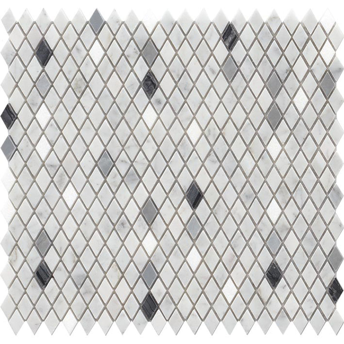 PŁYTKA MOZAIKA KAMIENNA GEM GREYS 30.8 x 28.9 CM OD L'ANTIC