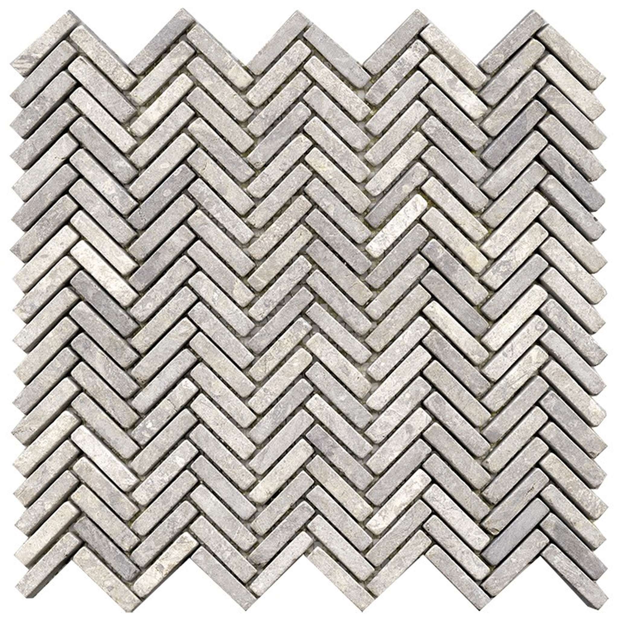 PŁYTKA MOZAIKA KAMIENNA PARADISE ARROW GRIS 27.2 x 29.2 CM OD L'ANTIC