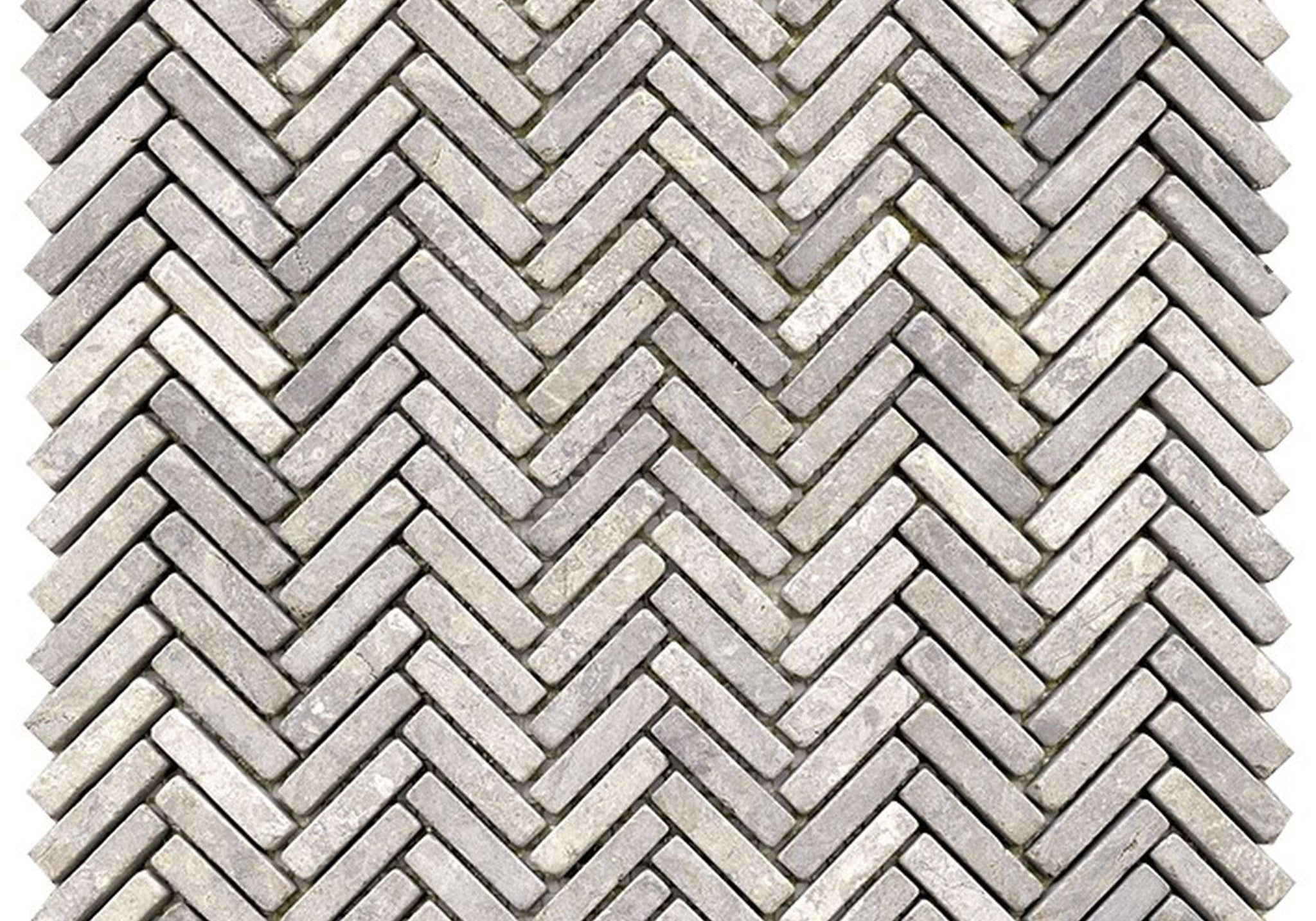 PŁYTKA MOZAIKA KAMIENNA PARADISE ARROW GRIS 27.2 x 29.2 CM OD L'ANTIC