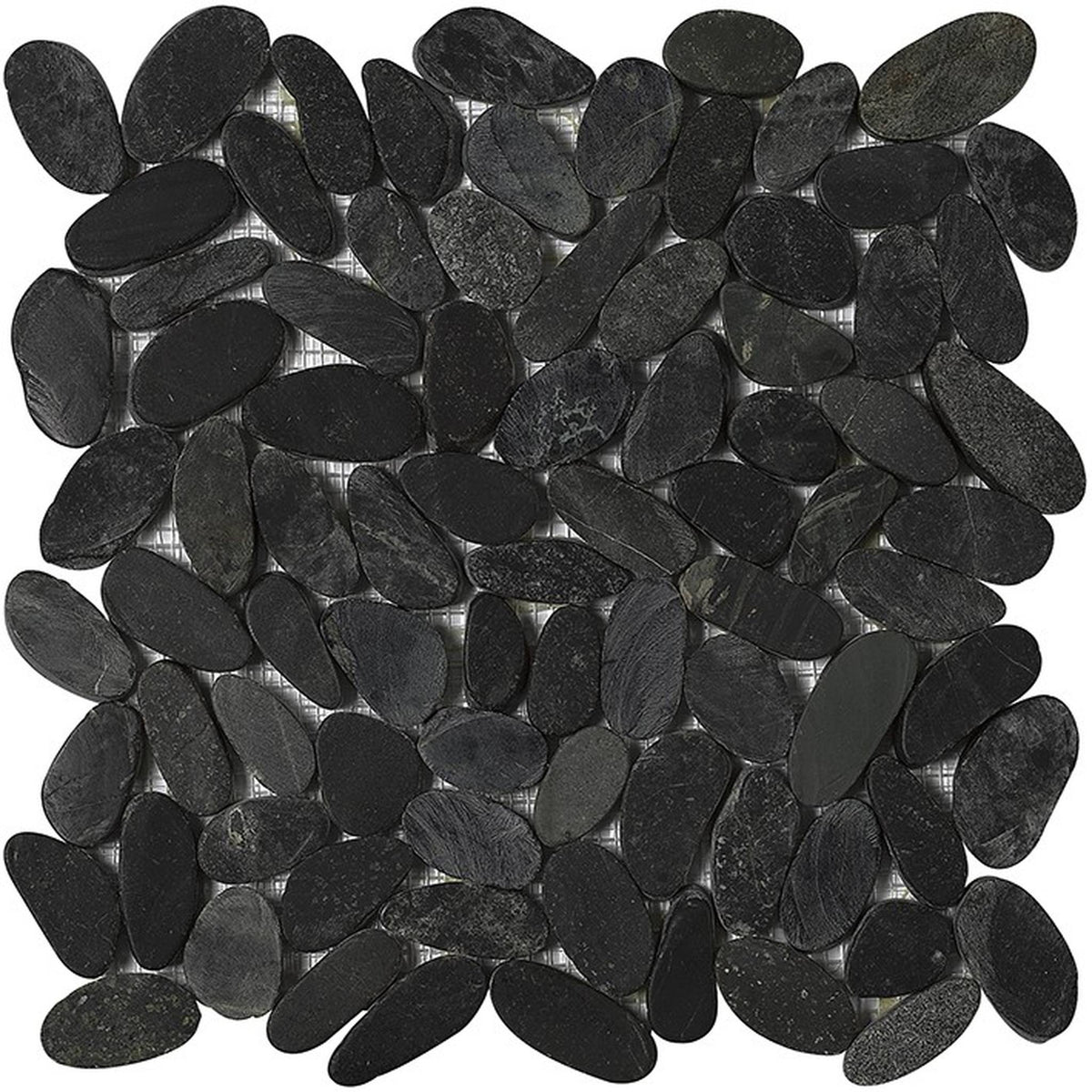 PŁYTKA MOZAIKA KAMIENNA PARADISE LAKE STONE NEGRO 30 x 30 CM OD L'ANTIC