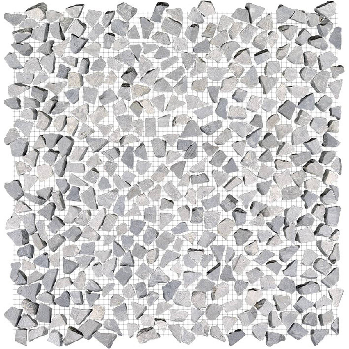 PŁYTKA MOZAIKA KAMIENNA PARADISE TINYBROKEN EDGE GRIS 31 x 31 CM OD L'ANTIC