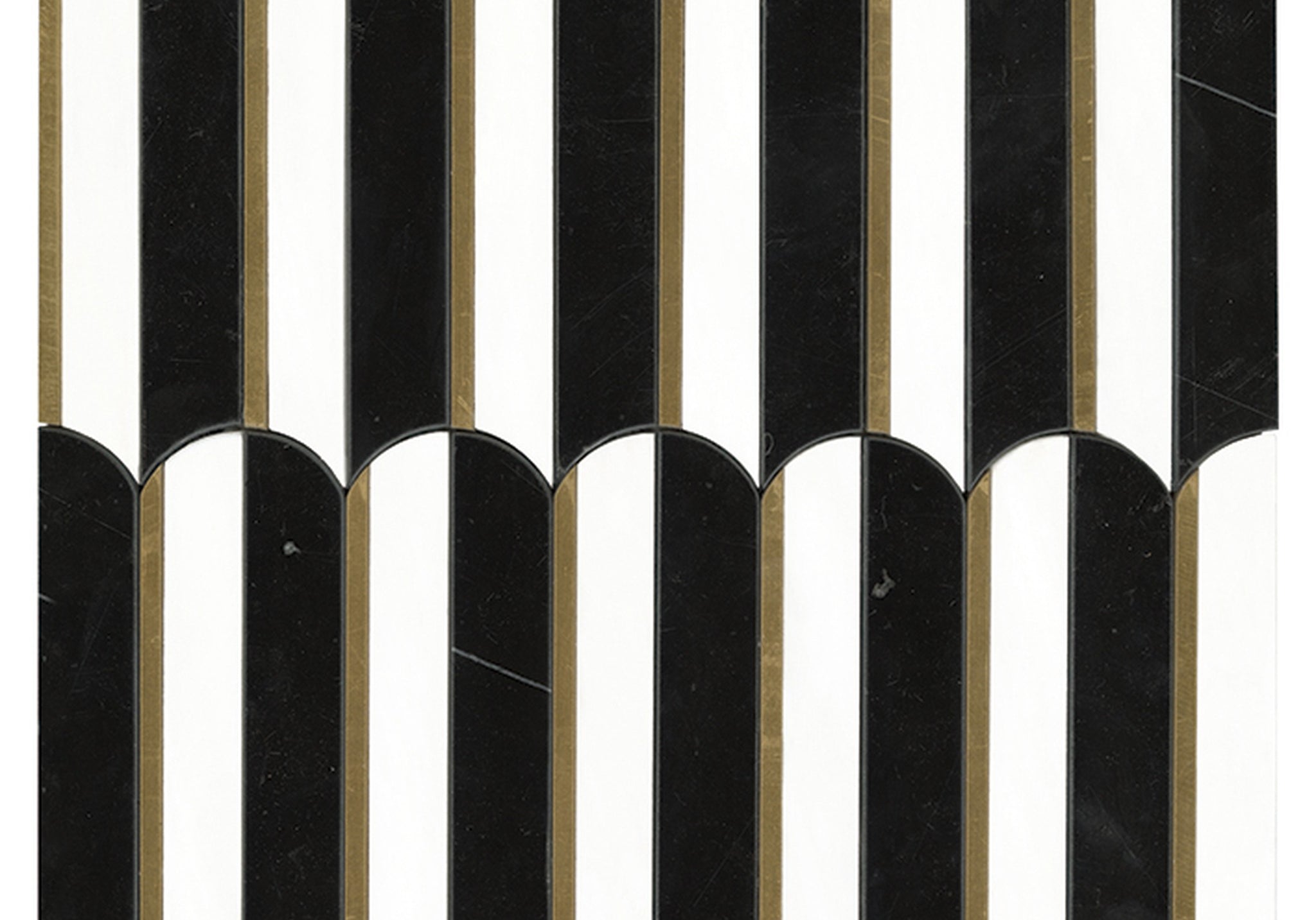 PŁYTKA MOZAIKA MIESZANA PIANO BLACK 30.5 x 30.5 CM OD L'ANTIC