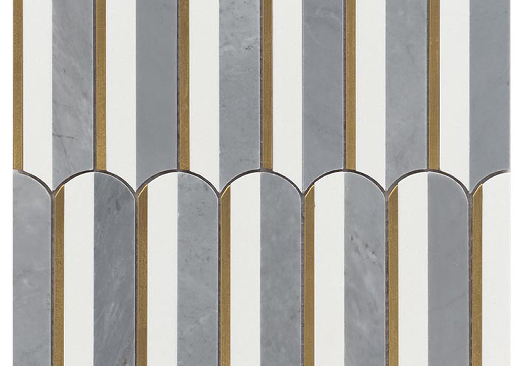 PŁYTKA MOZAIKA MIESZANA PIANO GREY 30.5 x 30.5 CM OD L'ANTIC