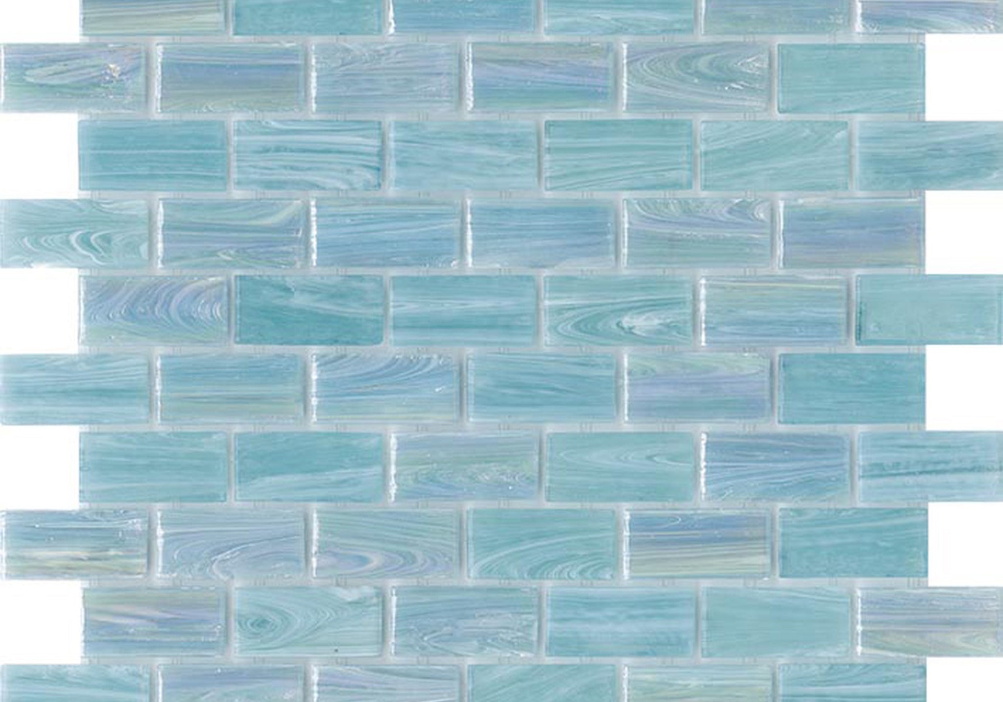 PŁYTKA MOZAIKA SZKLANA POLYNESIA BLUE 30 x 30 CM OD L'ANTIC