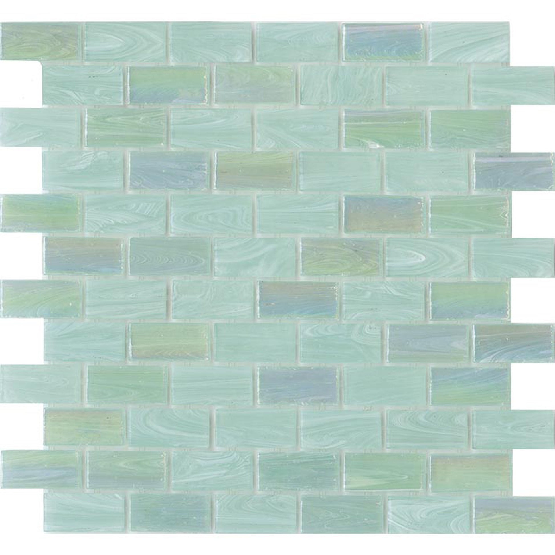 PŁYTKA MOZAIKA SZKLANA POLYNESIA TURQUOISE 30 x 30 CM OD L'ANTIC