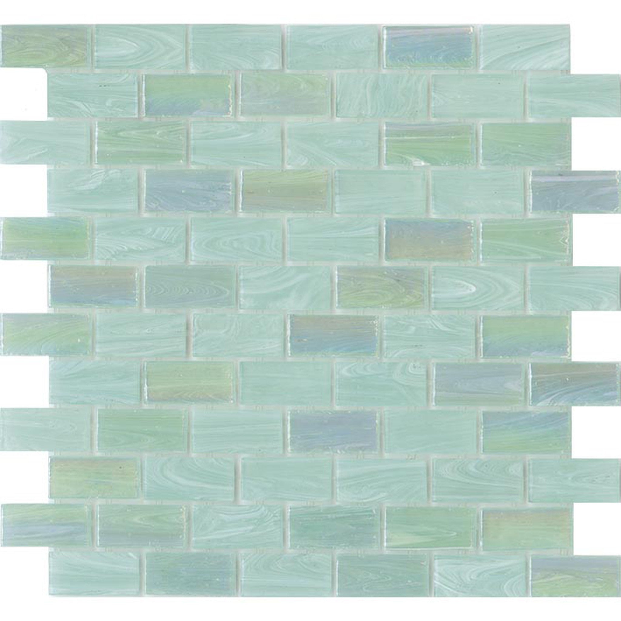 PŁYTKA MOZAIKA SZKLANA POLYNESIA TURQUOISE 30 x 30 CM OD L'ANTIC