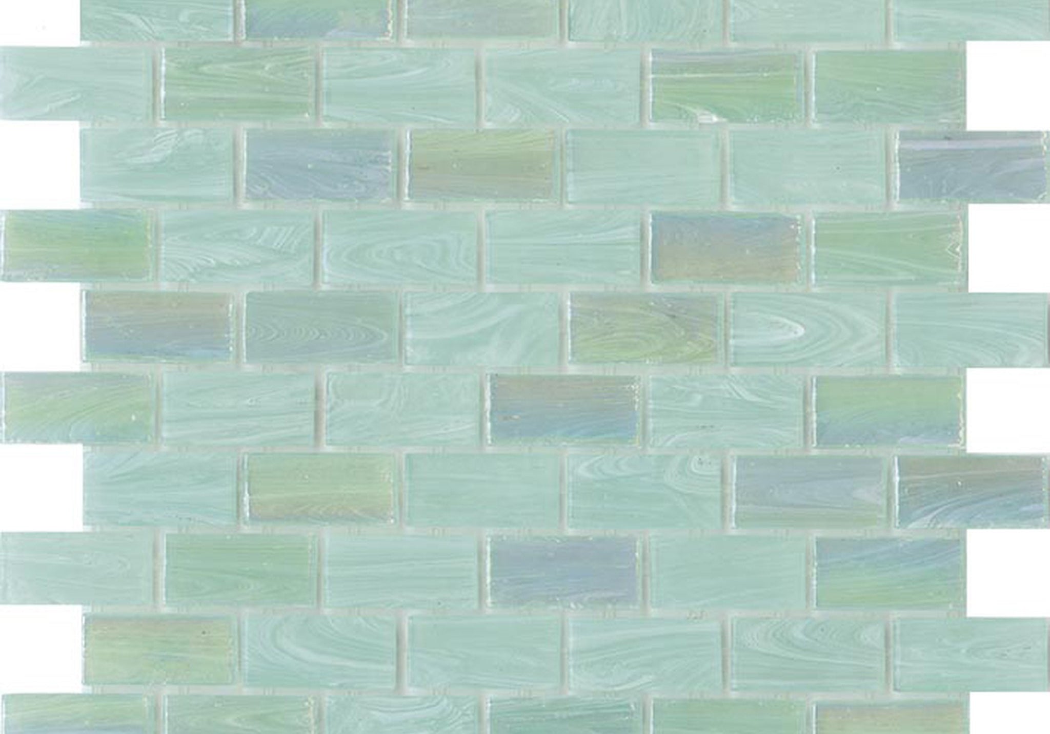 PŁYTKA MOZAIKA SZKLANA POLYNESIA TURQUOISE 30 x 30 CM OD L'ANTIC