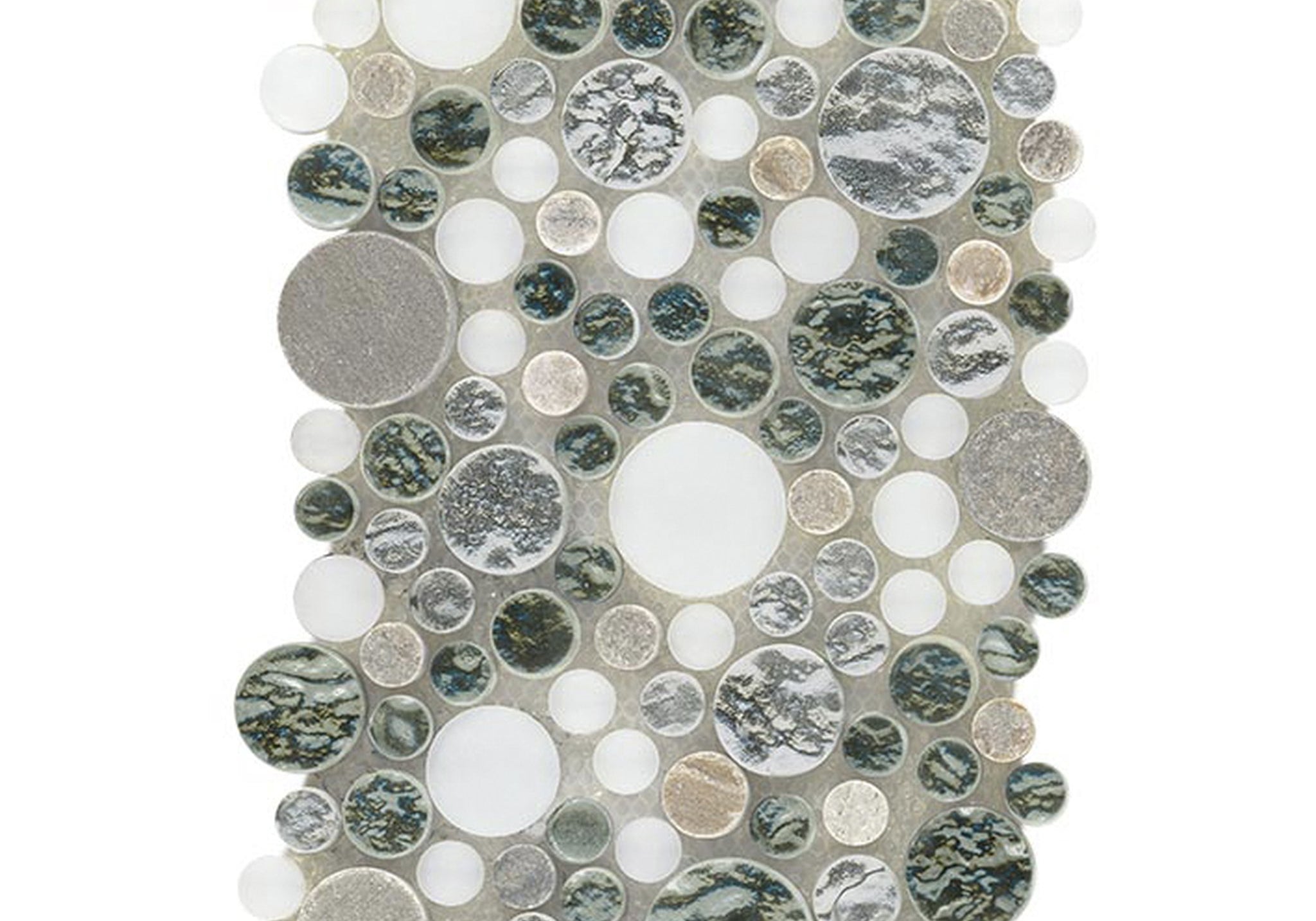 PŁYTKA MOZAIKA MIESZANA TREASURES MIST SHANNAN MOON 29 x 19 CM OD L'ANTIC