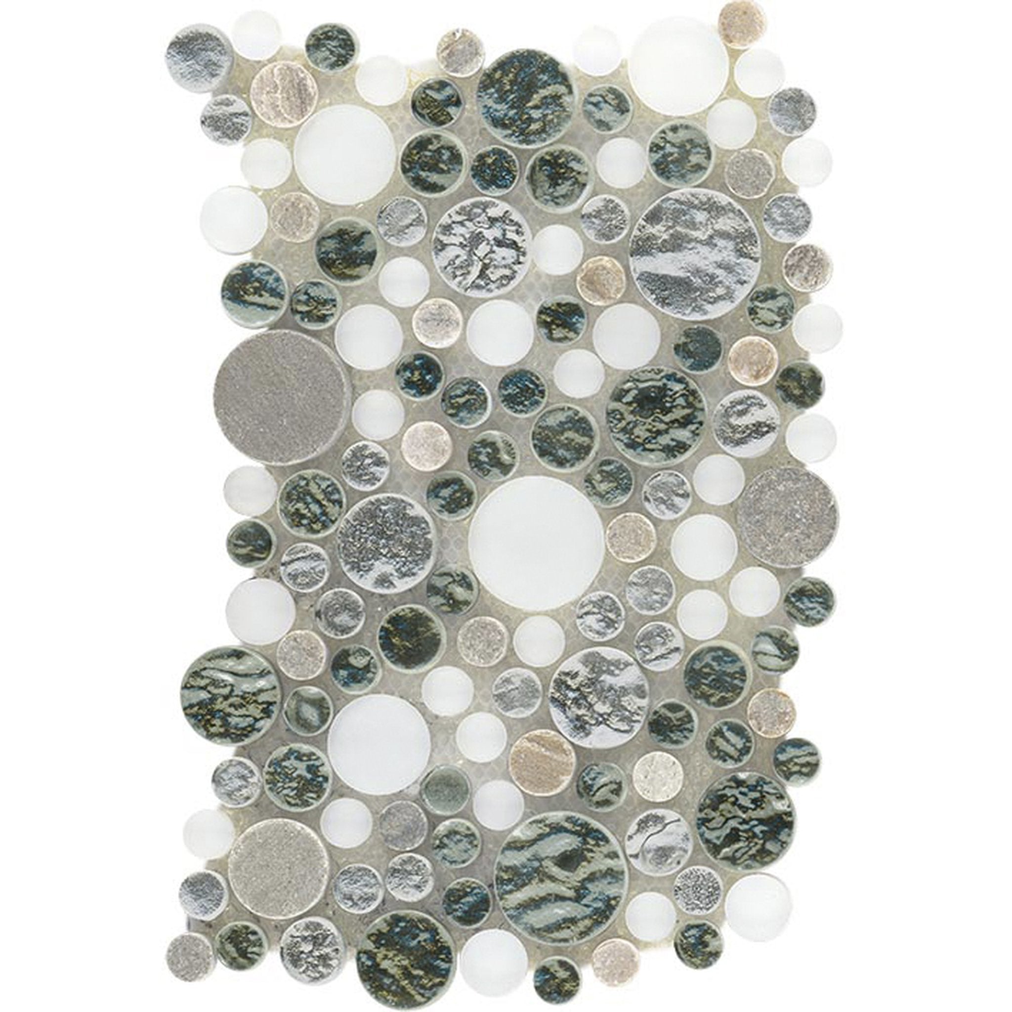 PŁYTKA MOZAIKA MIESZANA TREASURES MIST SHANNAN MOON 29 x 19 CM OD L'ANTIC