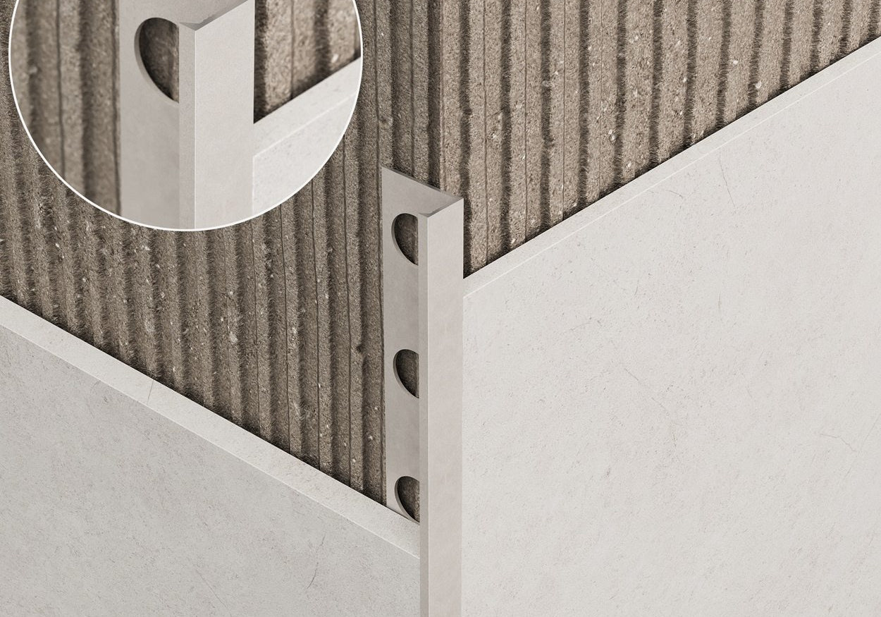 LISTWA WYKOŃCZENIOWA WYKOŃCZENIOWA ALUMINIOWA "L" SANDSTONE 1 x 270 CM OD EVISO