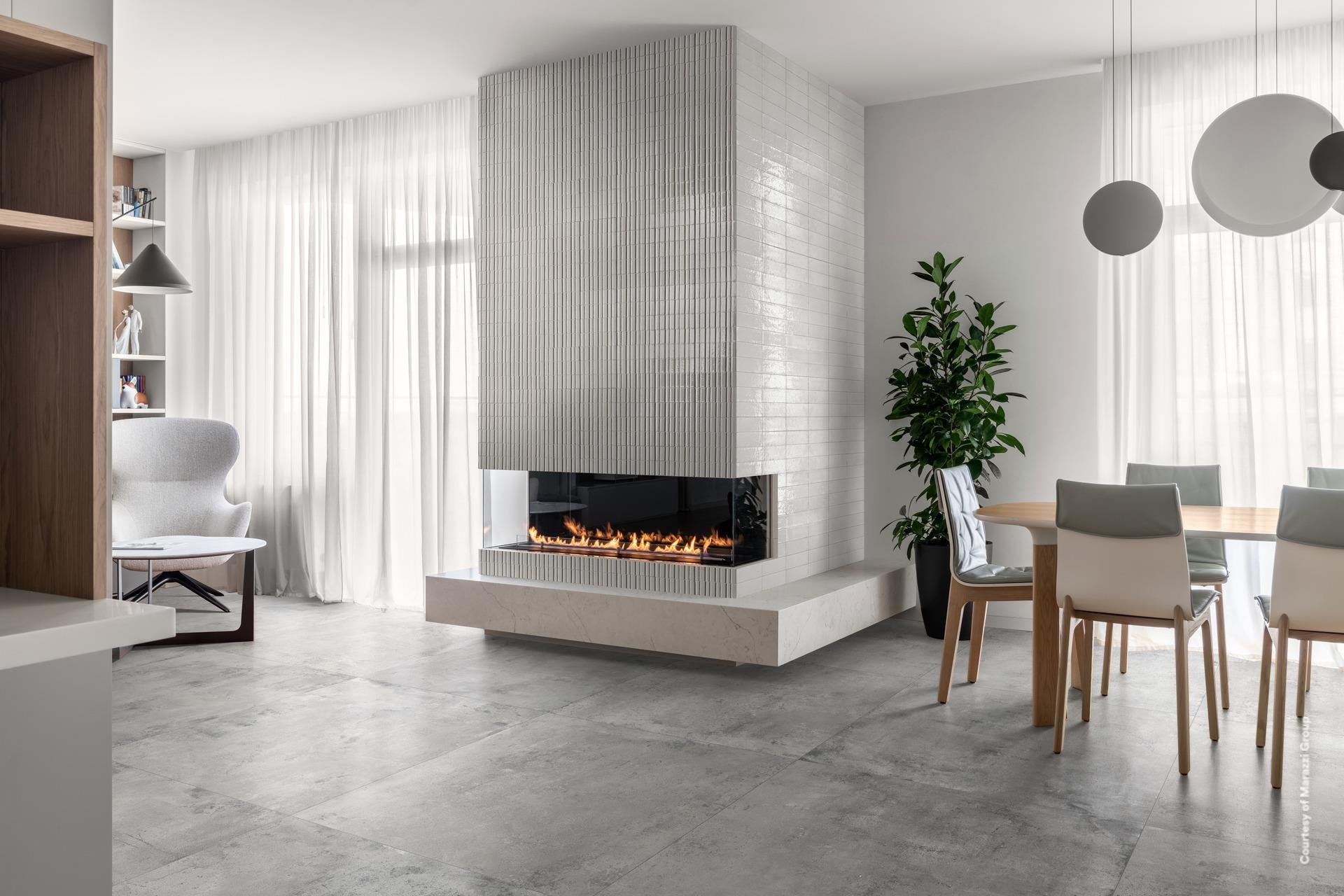 PŁYTKA CERAMICZNA BIANCO GLOSSY 7.5 X 20 CM OD RAGNO