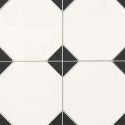 PŁYTKA CERAMICZNA OXFORD NEGRO 33.3 X 33.3 CM OD REALONDA