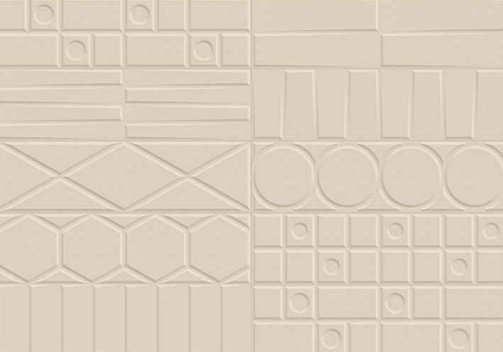 PŁYTKA CERAMICZNA DECO BEIGE 12.35 X 44 CM OD L'ANTIC