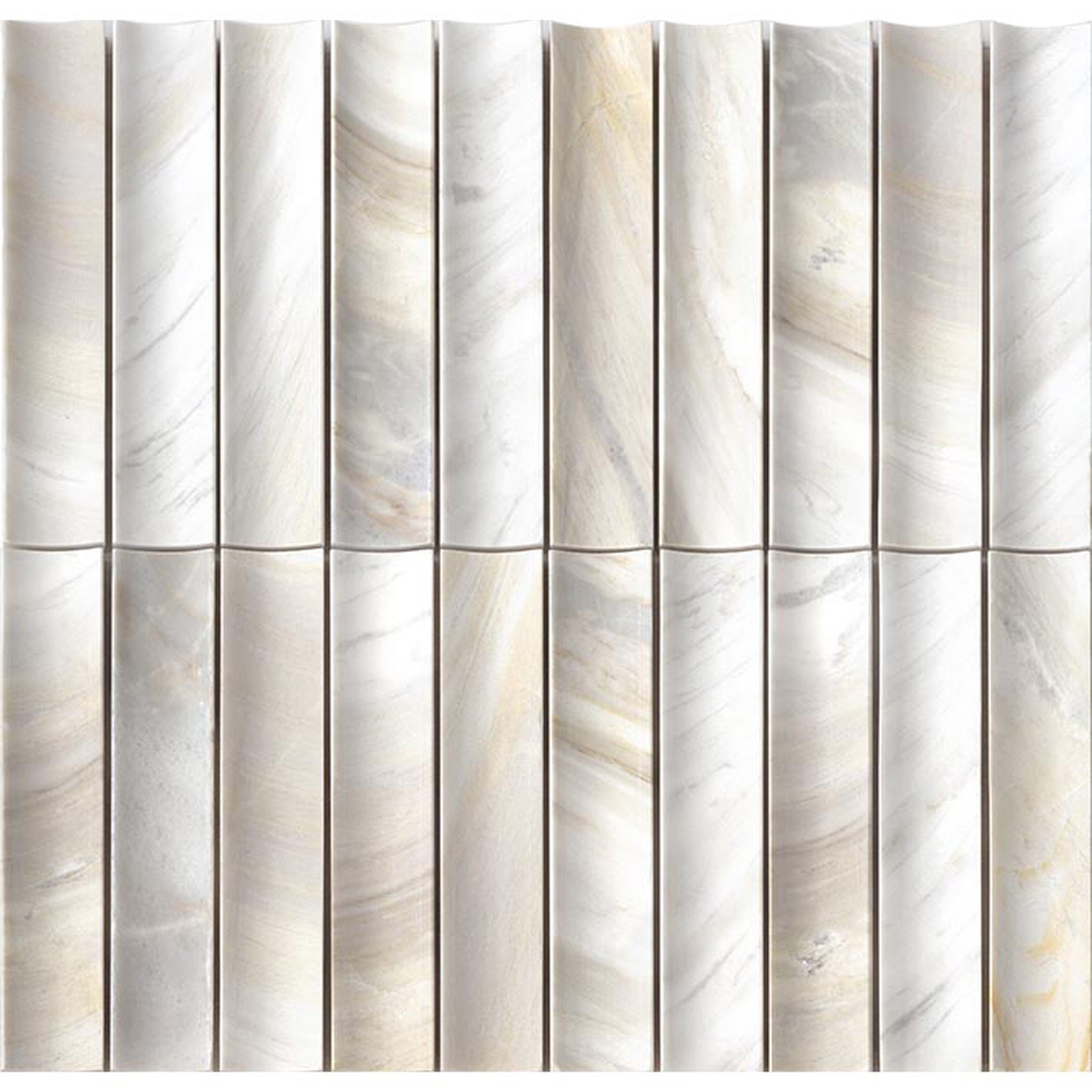 PŁYTKA MOZAIKA KAMIENNA CRETA IVORY 31.8 x 30.6 CM OD L'ANTIC
