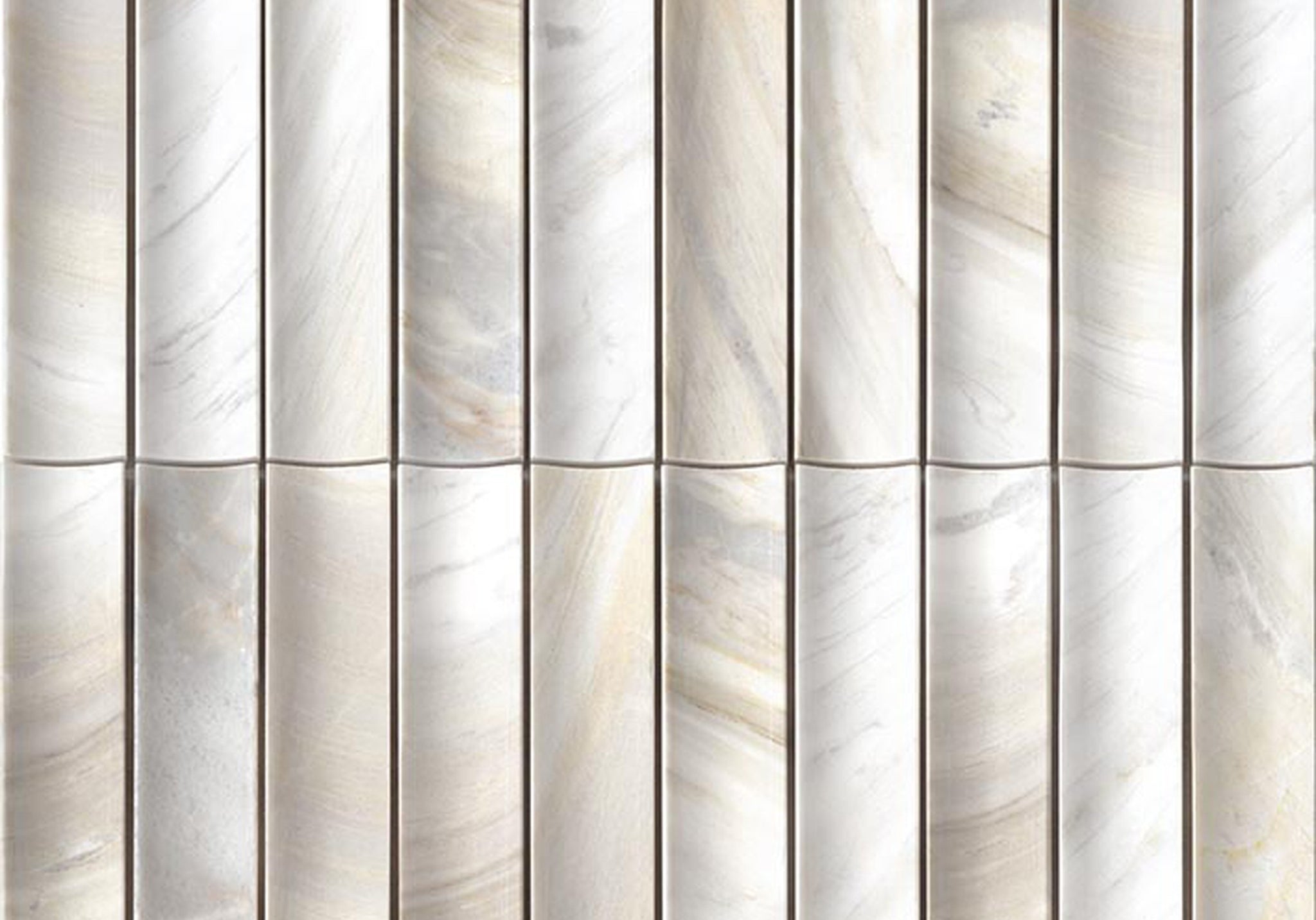 PŁYTKA MOZAIKA KAMIENNA CRETA IVORY 31.8 x 30.6 CM OD L'ANTIC