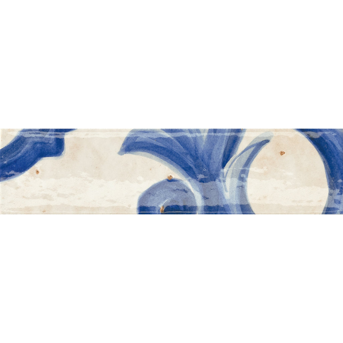PŁYTKA CERAMICZNA MINIATURE FREGIO FREGIO BLU MAIOLICA 6 X 24 CM OD MARCA CORONA
