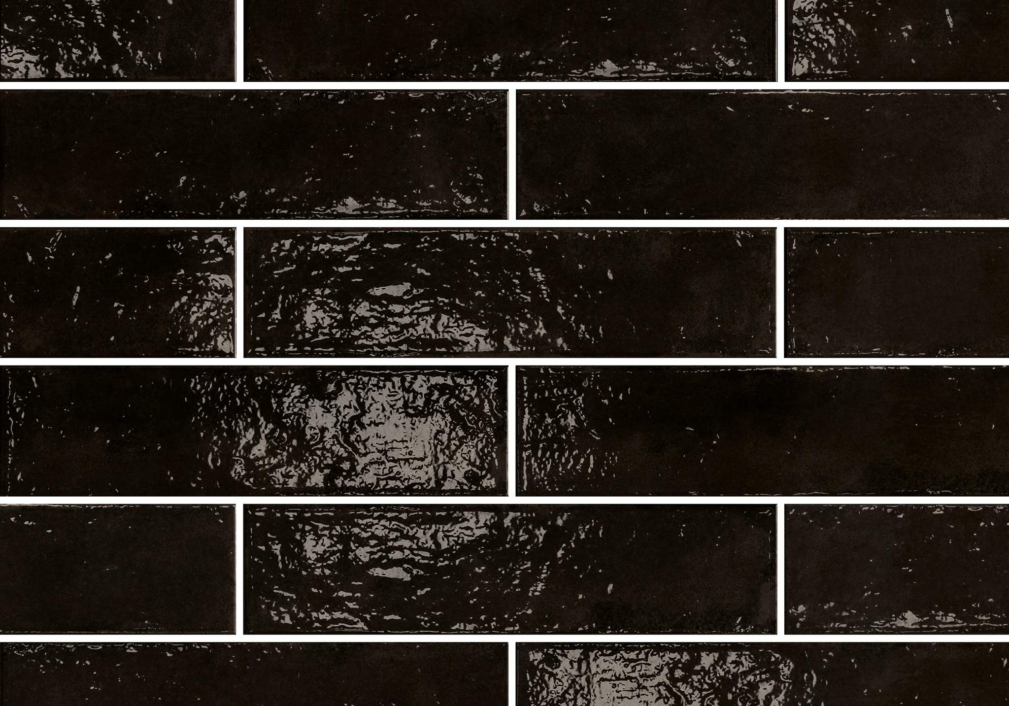PŁYTKA CERAMICZNA PALETTE BLACK 7.4 X 30 CM OD CERRAD