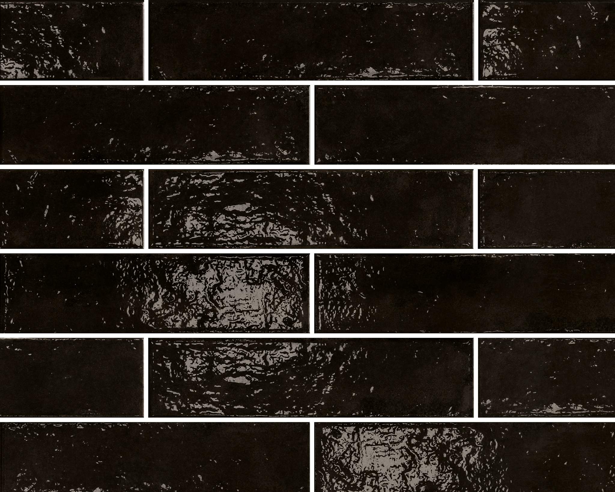 PŁYTKA CERAMICZNA PALETTE BLACK 7.4 X 30 CM OD CERRAD