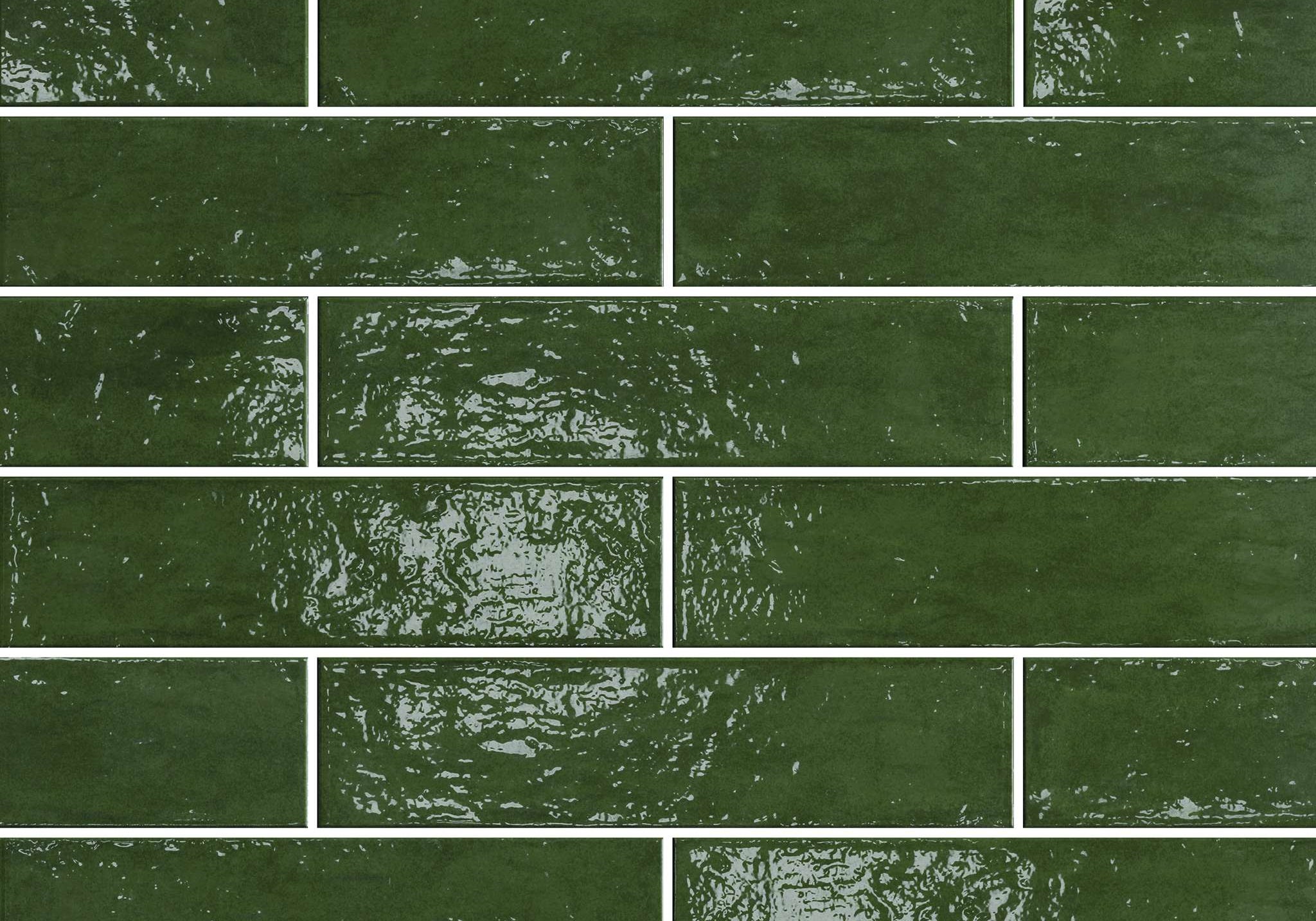 PŁYTKA CERAMICZNA PALETTE GREEN 30 X 7.4 CM OD CERRAD