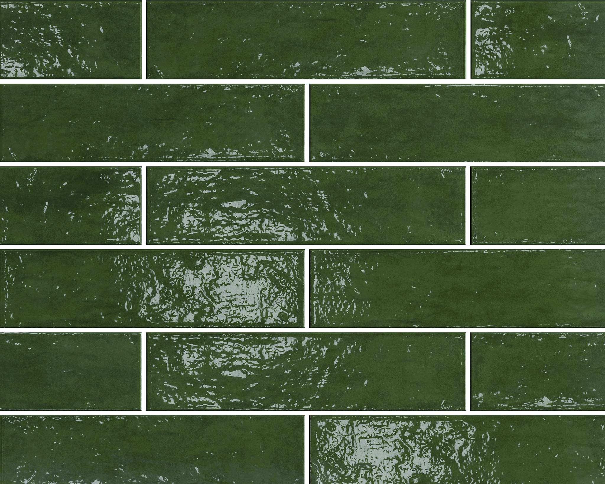 PŁYTKA CERAMICZNA PALETTE GREEN 30 X 7.4 CM OD CERRAD