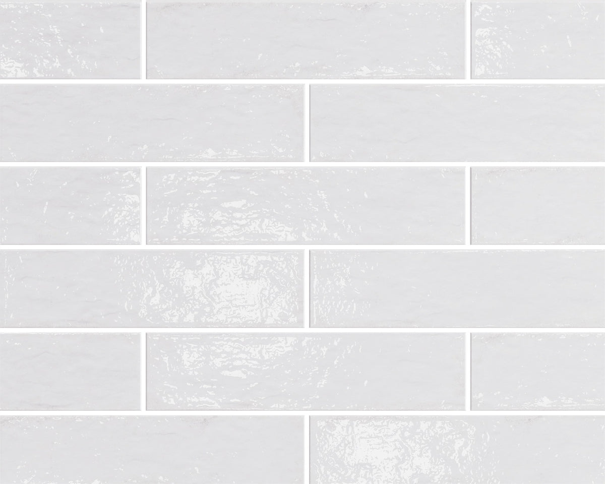 PŁYTKA CERAMICZNA PALETTE WHITE 7.4 X 30 CM OD CERRAD