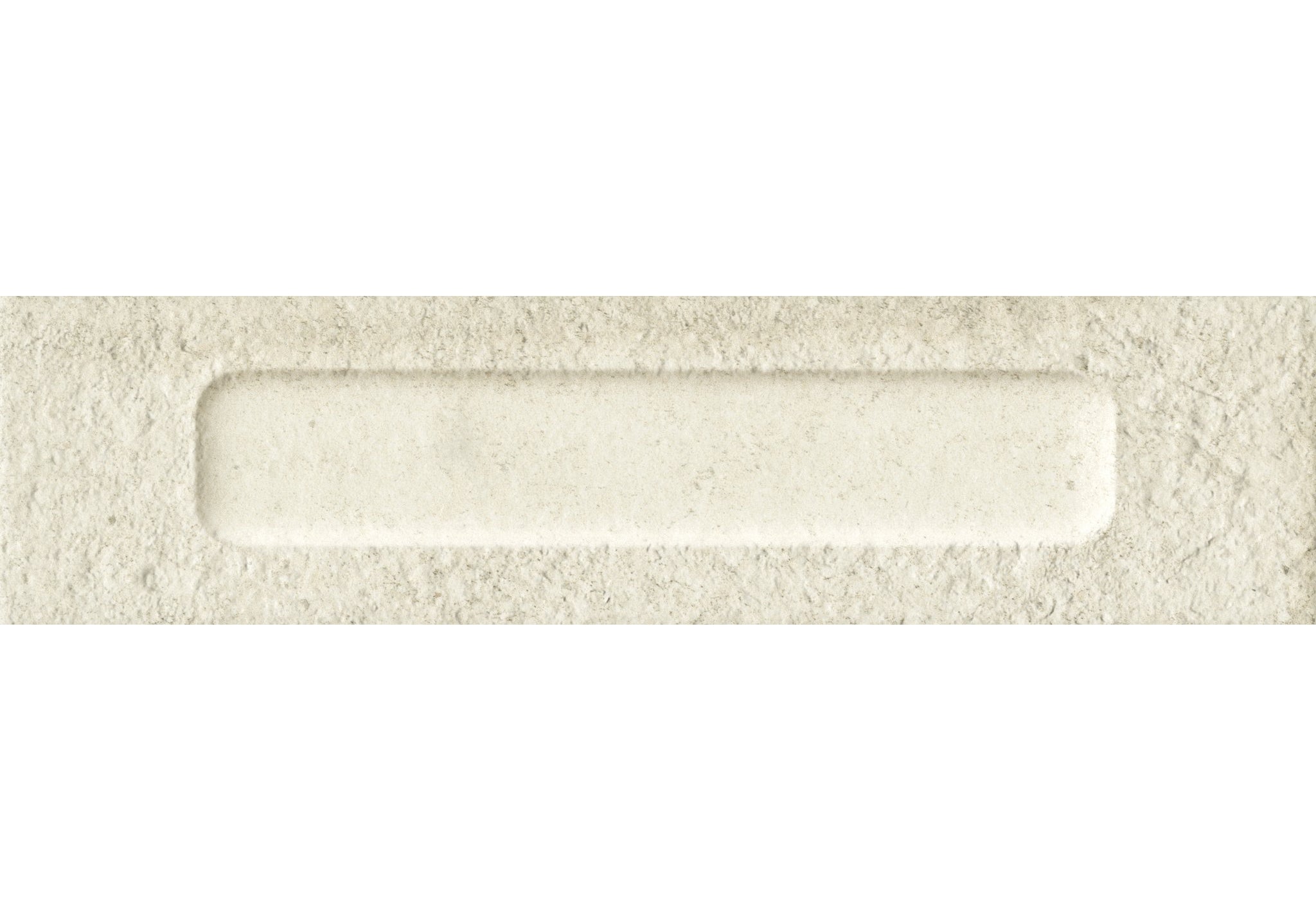 PŁYTKA CERAMICZNA MINIATURE FORNACE FORNACE FORMELLA BIANCO MINERALE 6 X 24 CM OD MARCA CORONA