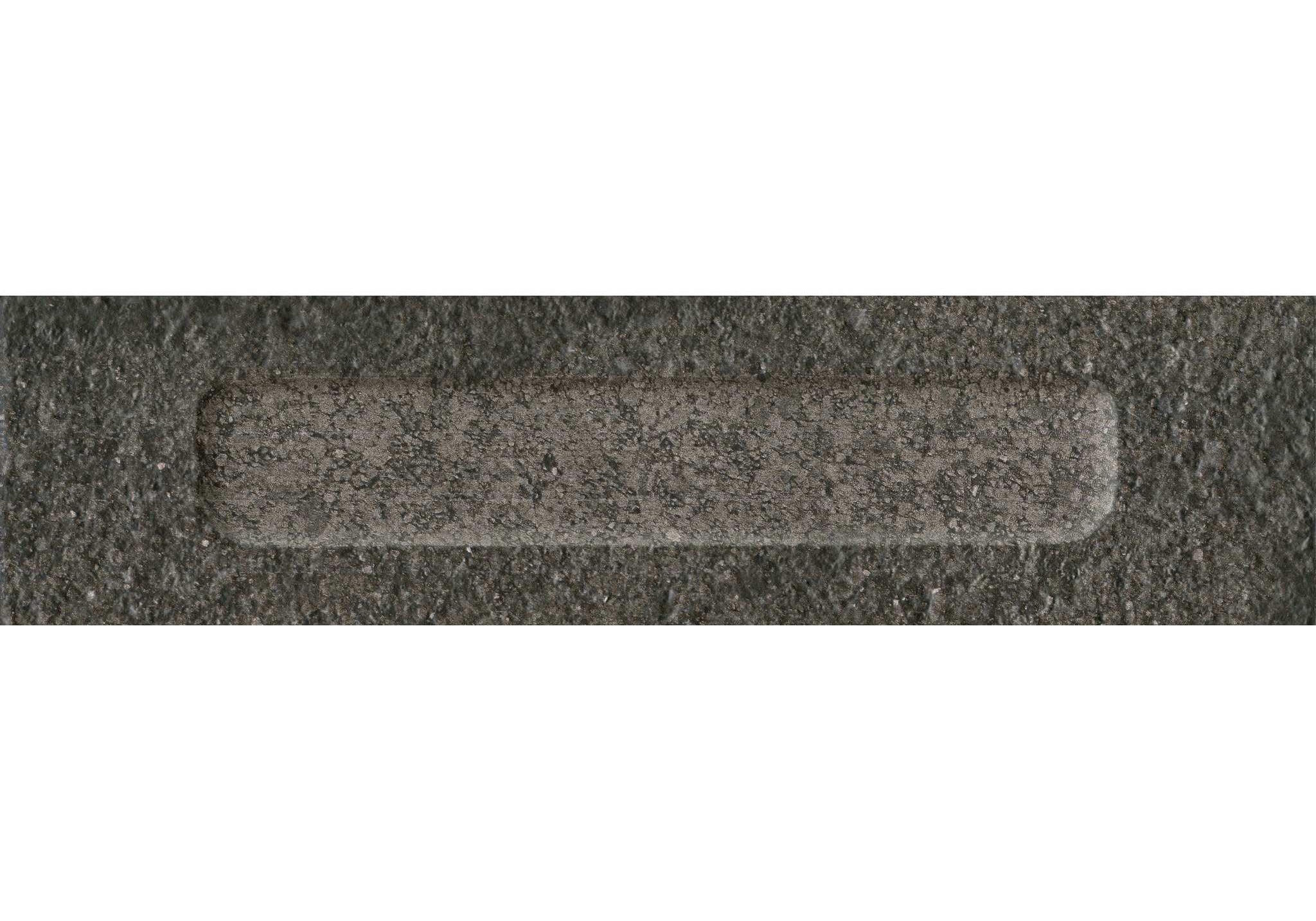 PŁYTKA CERAMICZNA MINIATURE FORNACE FORNACE FORMELLA NERO FUMO 6 X 24 CM OD MARCA CORONA