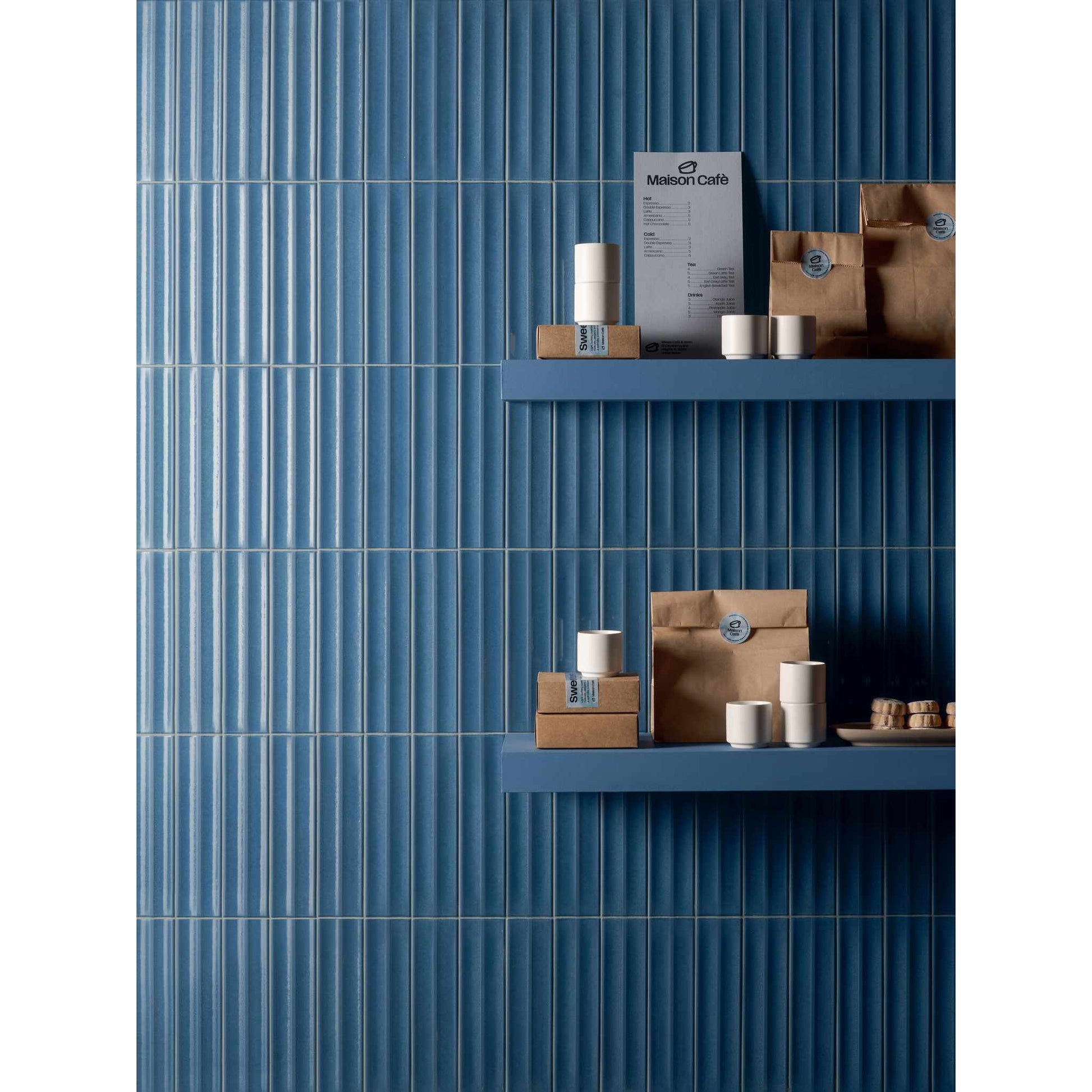 PŁYTKA CERAMICZNA MINIATURE RIMA RIMA INDIGO 6 X 24 CM OD MARCA CORONA