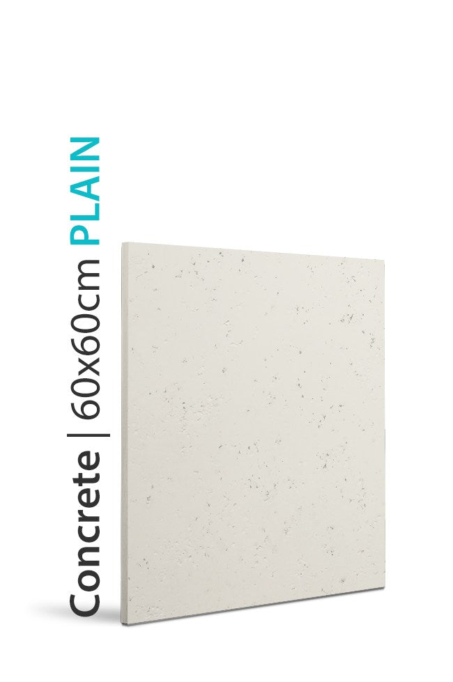 PANEL DEKORACYJNY CONCRETE LOFT CONCRETE - PLAIN - IVORY WHITE 60 X 100 CM OD PROGIP