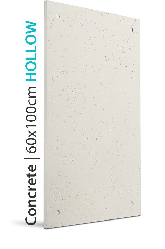 PANEL DEKORACYJNY LOFT CONCRETE - HOLLOW - IVORY WHITE 60 X 100 CM OD PROGIP
