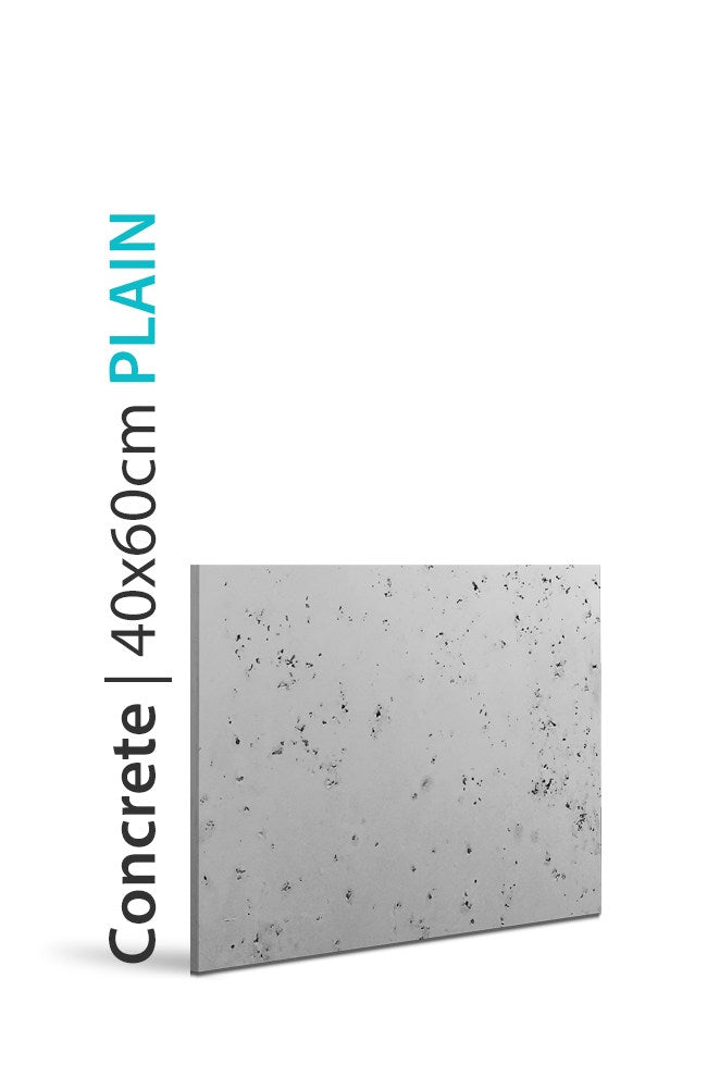 PANEL DEKORACYJNY LOFT CONCRETE - PLAIN - DOVE GREY 40 X 60 CM OD PROGIP