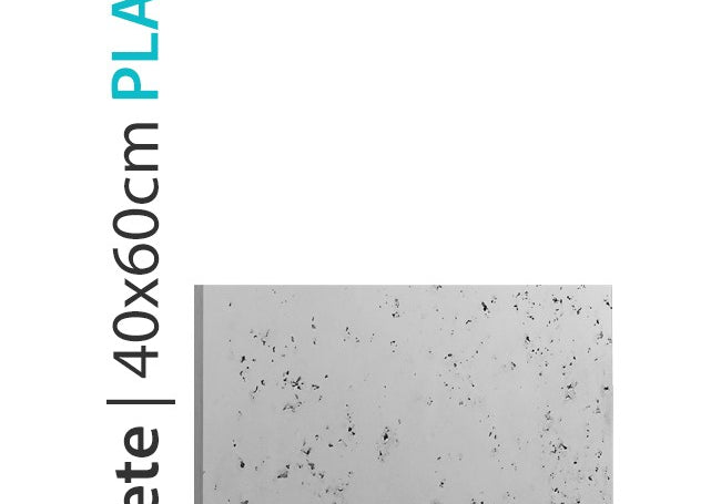 PANEL DEKORACYJNY LOFT CONCRETE - PLAIN - DOVE GREY 40 X 60 CM OD PROGIP