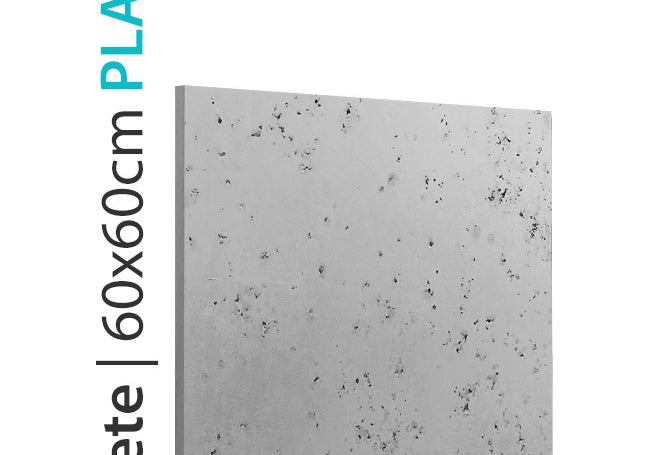 PANEL DEKORACYJNY LOFT CONCRETE - PLAIN - DOVE GREY 60 X 60 CM OD PROGIP