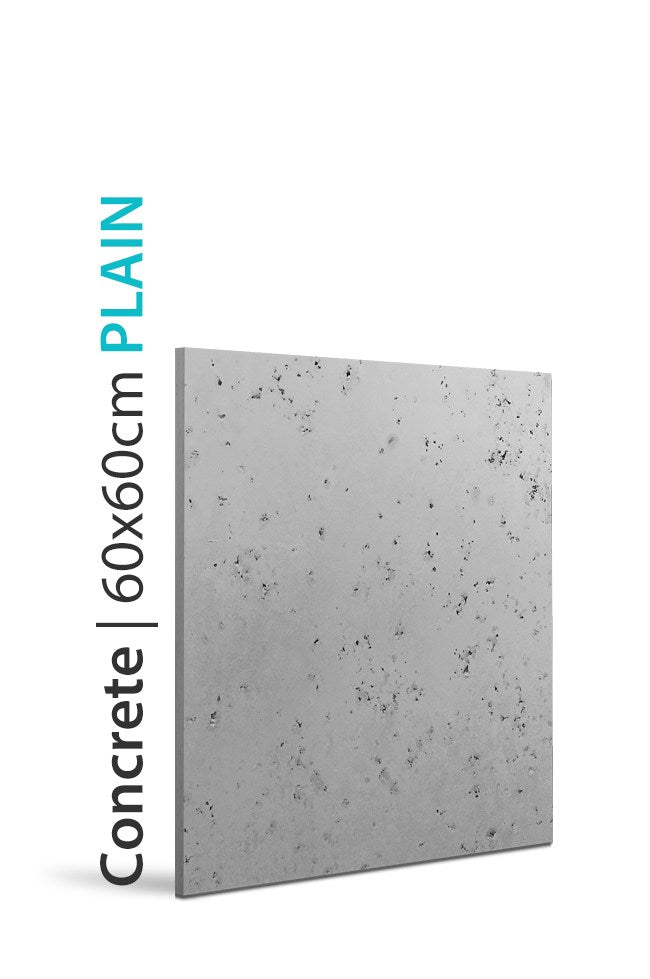 PANEL DEKORACYJNY LOFT CONCRETE - PLAIN - DOVE GREY 60 X 60 CM OD PROGIP