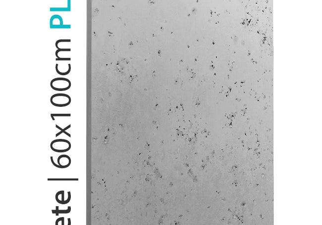 PANEL DEKORACYJNY LOFT CONCRETE - PLAIN - DOVE GREY 60 X 100 60 X 100 CM OD PROGIP