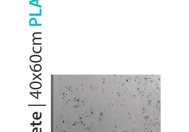 PANEL DEKORACYJNY LOFT CONCRETE - PLAIN - STONE GREY 40 X 60 CM OD PROGIP