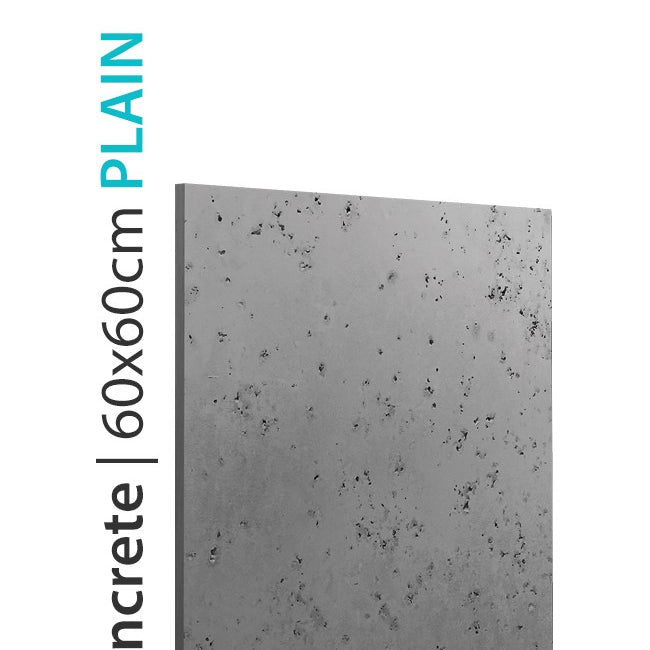 PANEL DEKORACYJNY LOFT CONCRETE - PLAIN - STONE GREY 60 X 60 CM OD PROGIP