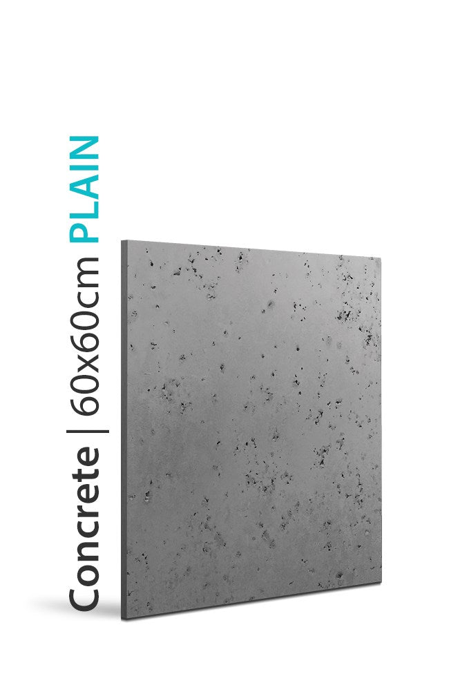 PANEL DEKORACYJNY LOFT CONCRETE - PLAIN - STONE GREY 60 X 60 CM OD PROGIP